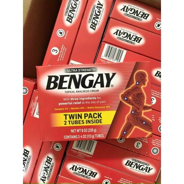 KEM XOA BÓP GIẢM ĐAU BENGAY ULTRA STRENGTH MỸ 226g