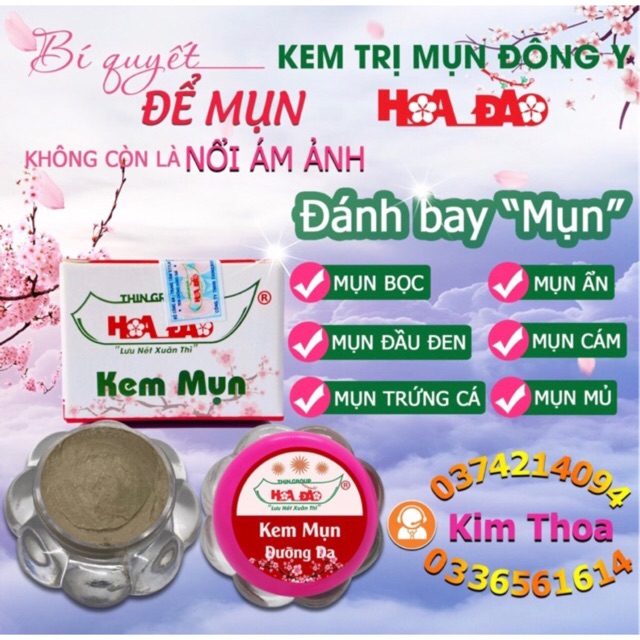 Trị mụn Hoa đào Thingroup