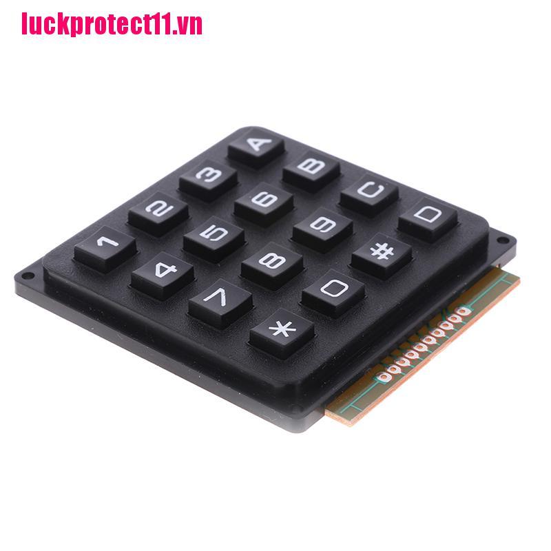 {CCC} 1Pc 4x4 Matrix Keyboard Keypad Module Use Key PIC AVR Stamp Sml 4*4 Plastic Keys