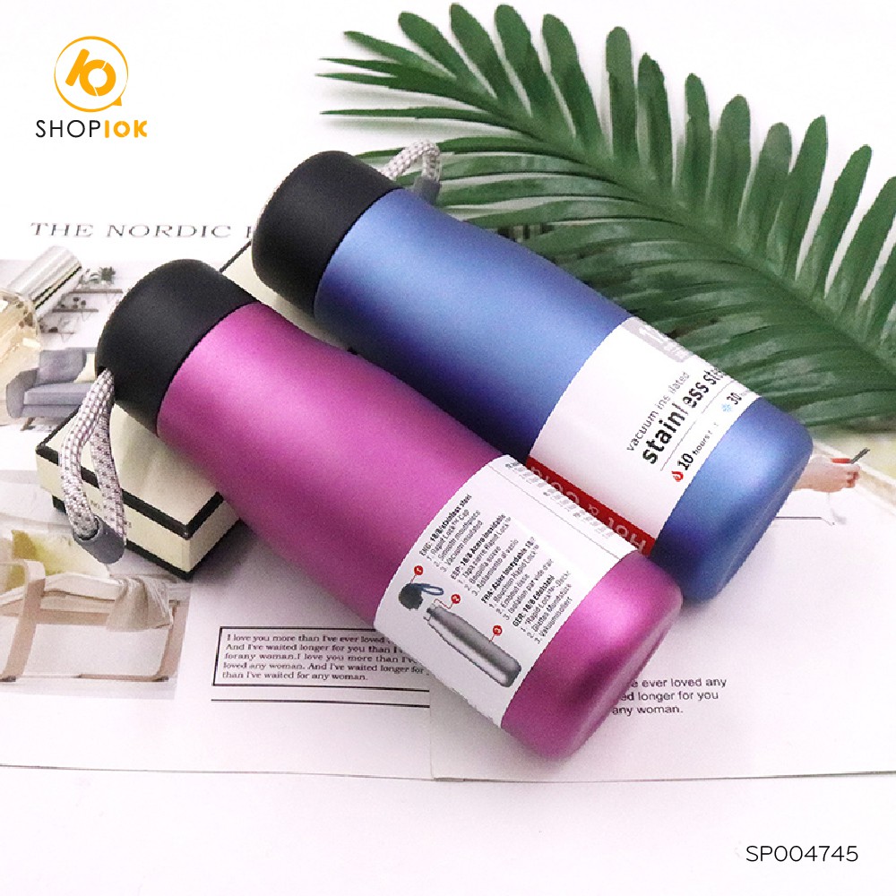 Bình giữ nhiệt cao cấp, bình nước thể thao kiểu dáng Nhật Bản 350ml - SP004745 | BigBuy360 - bigbuy360.vn