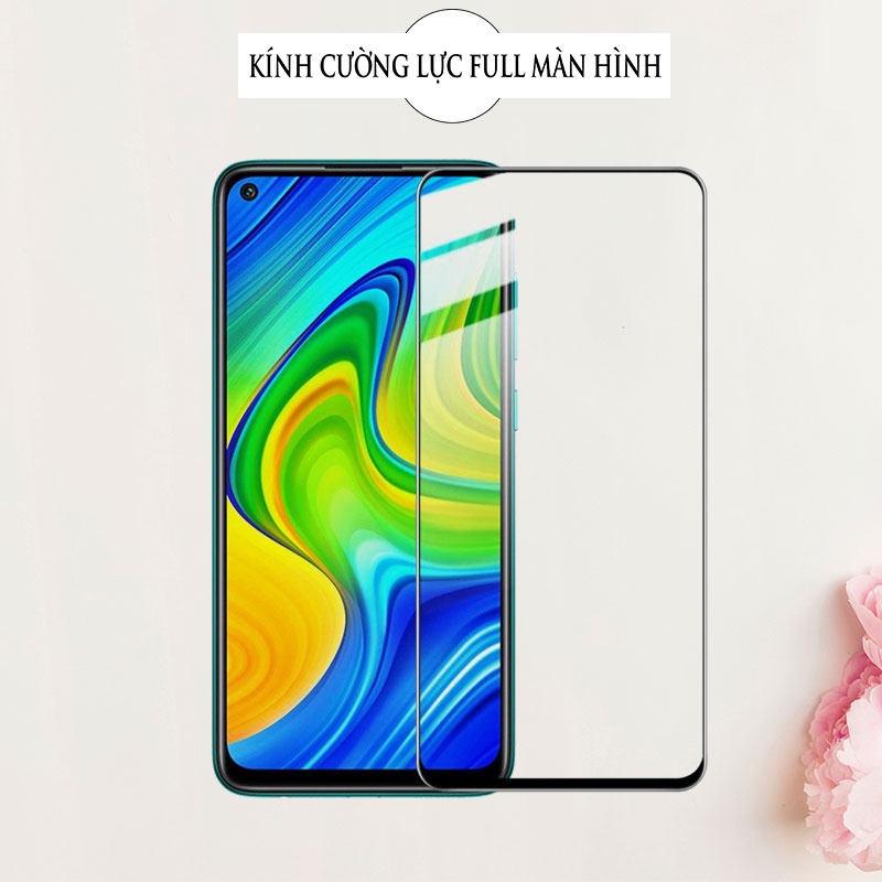 Ốp lưng Xiaomi Redmi Note 9 / Redmi 10X  - Lưng kính 3D
