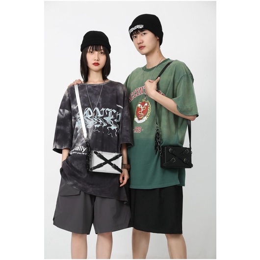 Túi cốp hộp da unisex