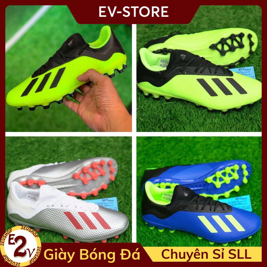 Giày Bóng Đá 𝗔𝗚 𝗔𝗱𝗶𝗱𝗮𝘀 𝗫𝟭𝟴 Đủ Màu- Giày Đá Bóng Nam
