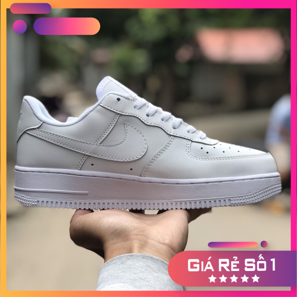 📢 Giày Thể Thao, Giày Sneaker Nike_Air_Force 1 (AF1) FULL Trắng Nam Nữ Bản Siêu_Cấp Cực Đẹp