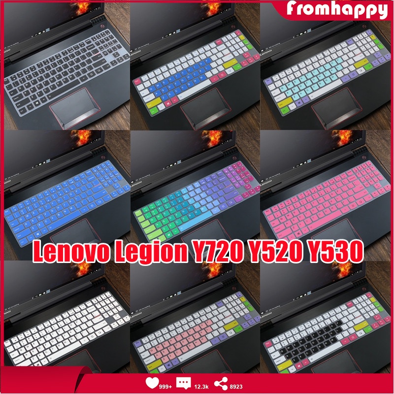 Miếng Dán Bàn Phím Silicon 15 Inch 15.6 Inch Cho Lenovo Legion Y720 Y520 Y530 Y540 R720 R730