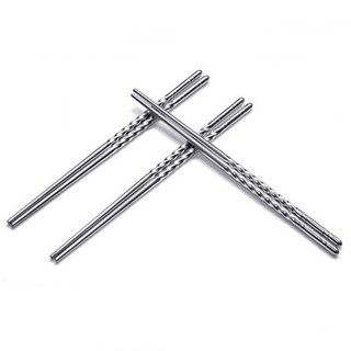 Set 5 Đôi Đũa Inox Hàn Quốc