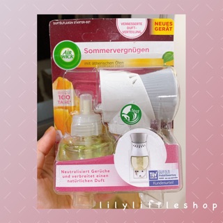 Set tinh dầu cắm điện thơm phòng Airwick - Hương thơm mùa hè