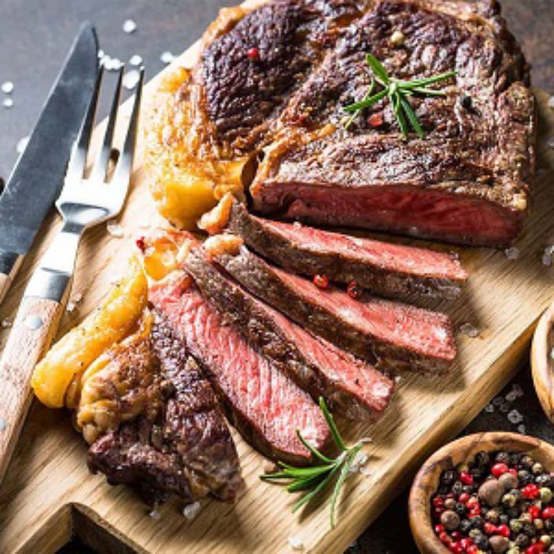 Lõi thăn bò hàng chuẩn gói 500gr làm bít tết , bò nướng tảng