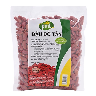 Đậu Đỏ Tây Phú Minh Tâm 450g date:10/2022