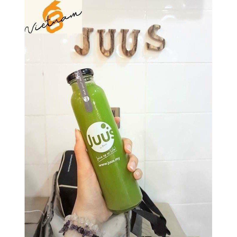 Chai thủy tinh 300ml cao nắp thiếc