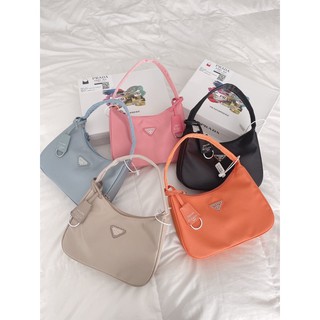 Túi kẹp nách prada super fullbox vip