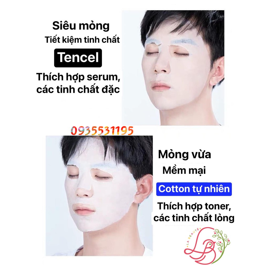 Bịch 100 Viên Mặt Nạ Nén Beautyblend Bản Tencel