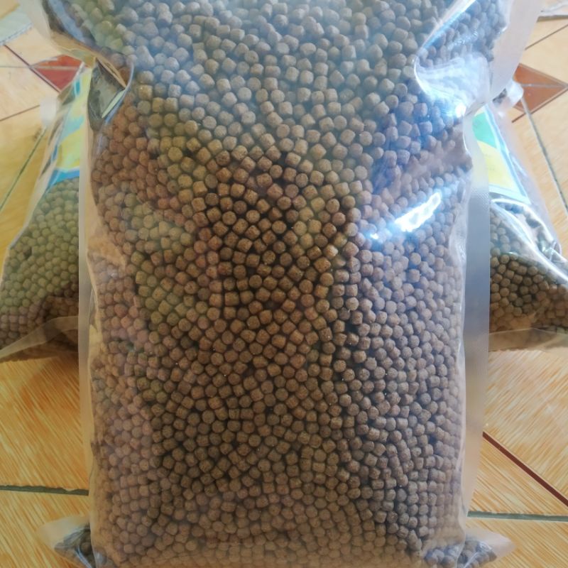 1kg cám Cagill (hạt 3mm,4mm,6mm), thức ăn cho cá cảnh, mồi câu siêu dính