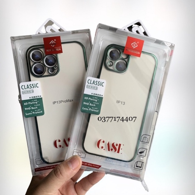 Ốp lưng KST Desing cho iPhone 13 Mini, 13, 13 Pro, 13 Pro Max lưng trong viền màu bảo vệ cụm camera siêu đẹp