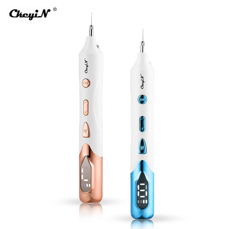 Máy laser CkeyiN MR516 màn hình LCD hỗ trợ làm mờ nốt ruồi mụn thịt tàn nhang
