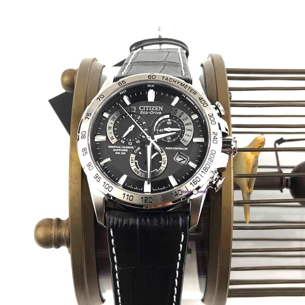 Đồng hồ nam Citizen perpetual chrono A-T eco-drive AT4000-02E