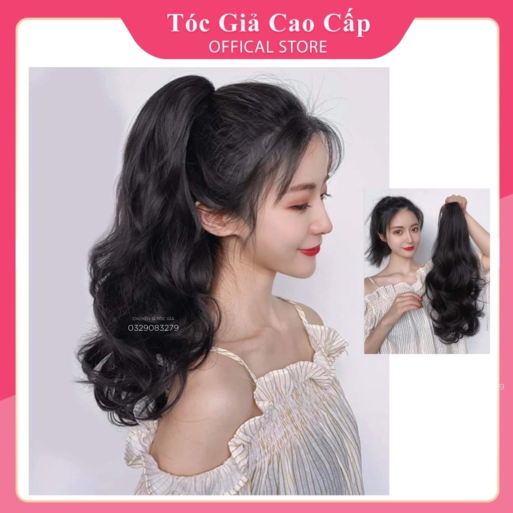 Tóc giả ngoặm xoăn đuôi 💯FREESHIP💯 ngoặm n40 siu đẹp