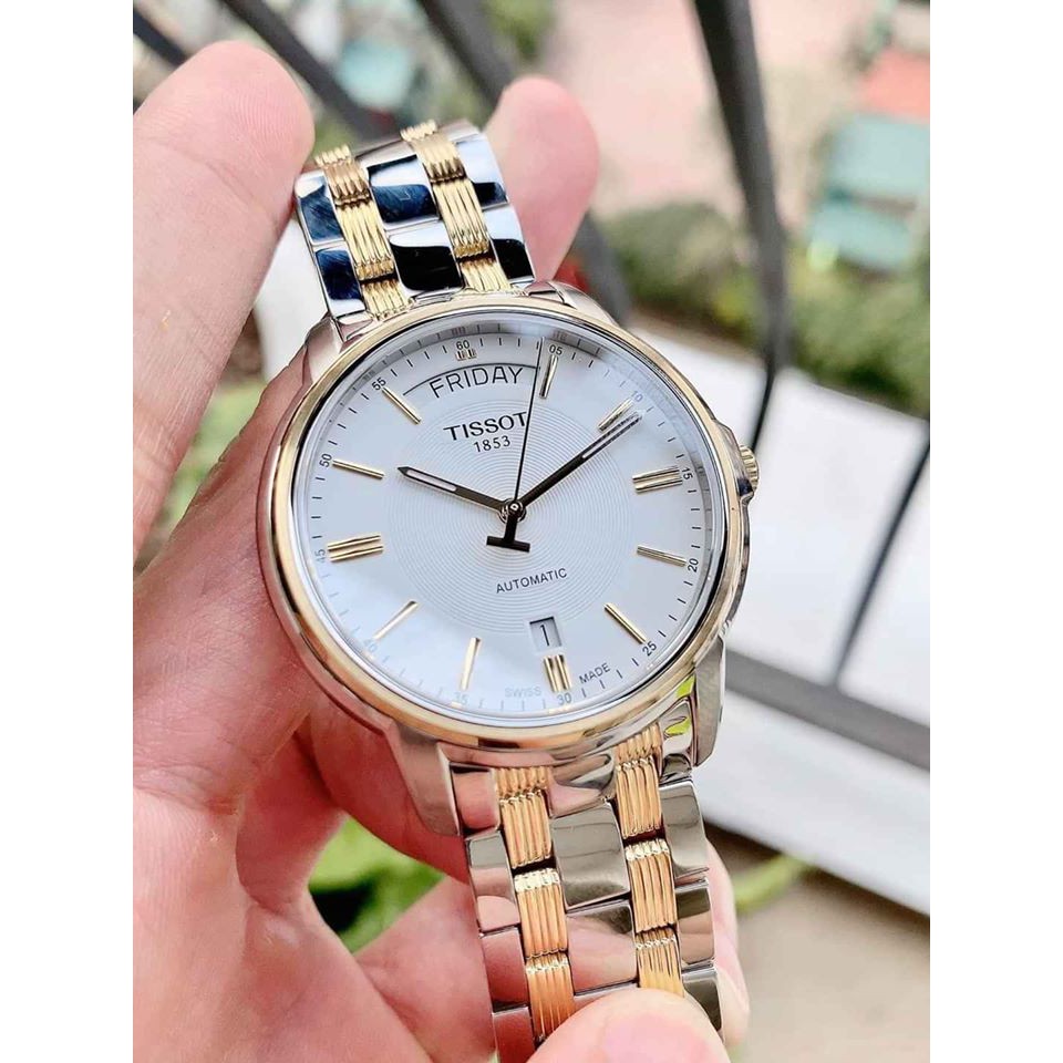 Đồng hồ nam chính hãng Tissot T065.930.22.031.00 - Máy Automatic cơ Thụy Sĩ - Kính Sapphire