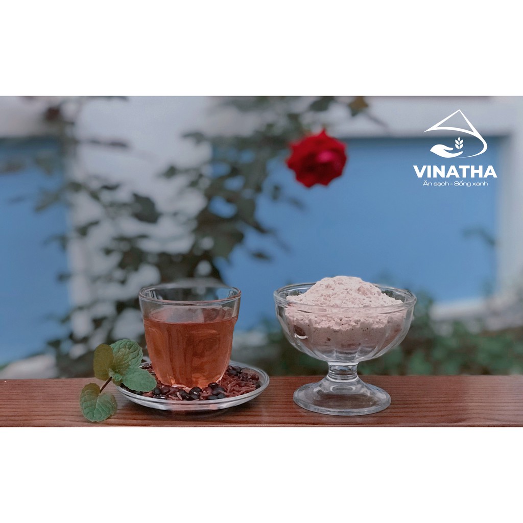 Combo Bột gạo lứt thực dưỡng (21 túi nhỏ 40g) + Trà gạo lứt VINATHA (10 túi nhỏ 50g) -Tiêu mỡ, đẹp da cải thiện sức khỏe | BigBuy360 - bigbuy360.vn
