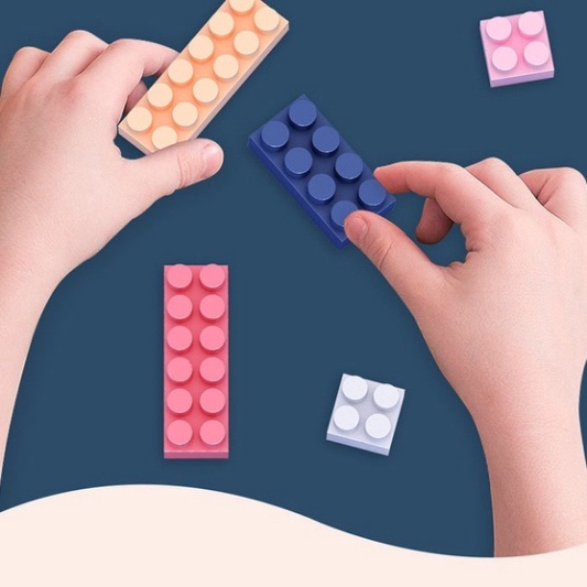 Bàn Xếp Hình Lego Đa Năng Bằng Nhựa, Đồ Chơi Xếp Hình Có Khay Để Đồ Tiện Lợi Cho Bé (1419BLG)