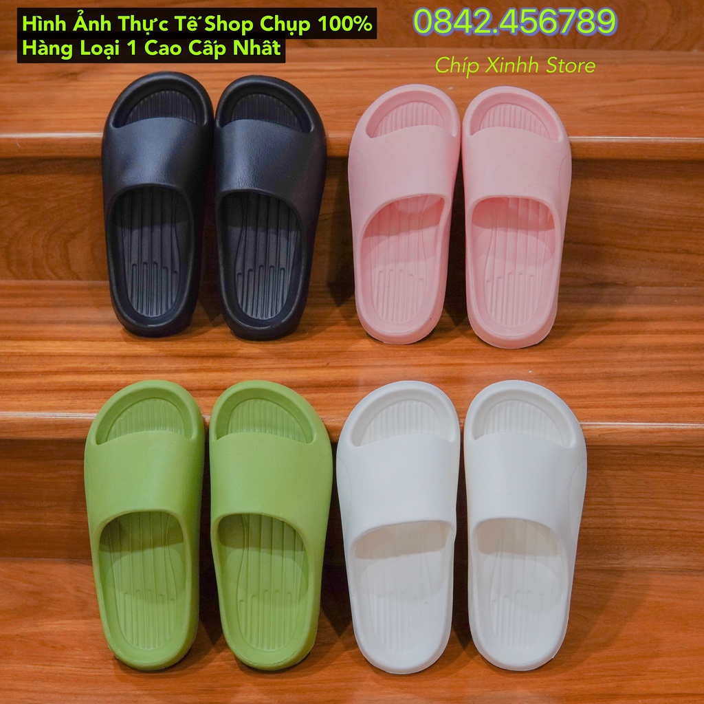 Dép Bánh Mì Quai Ngang Màu Sắc Siêu Hot Cao Cấp Phiên Bản Mới NEW 2022,Dép Bánh Mì Unisex Mẫu Mới Chống Trơn 2022