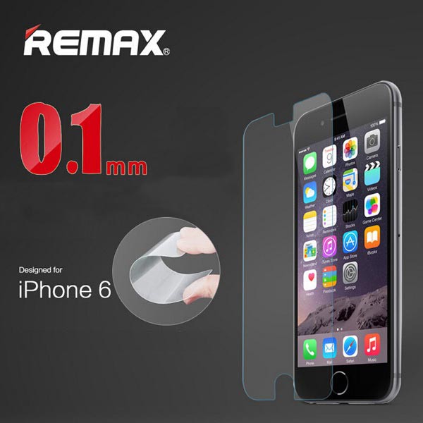 Kính cường lực REMAX siêu mỏng 0.11mm chính hãng cho Iphone ( Đủ Mã).