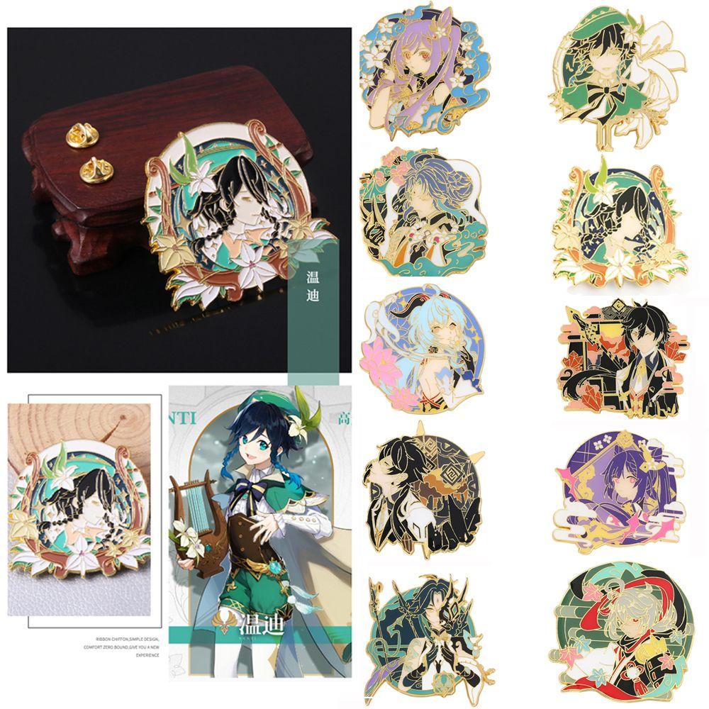 Huy Hiệu Cài Áo Tráng Men Hình Nhân Vật Hoạt Hình Trong Trò Chơi Peripherals