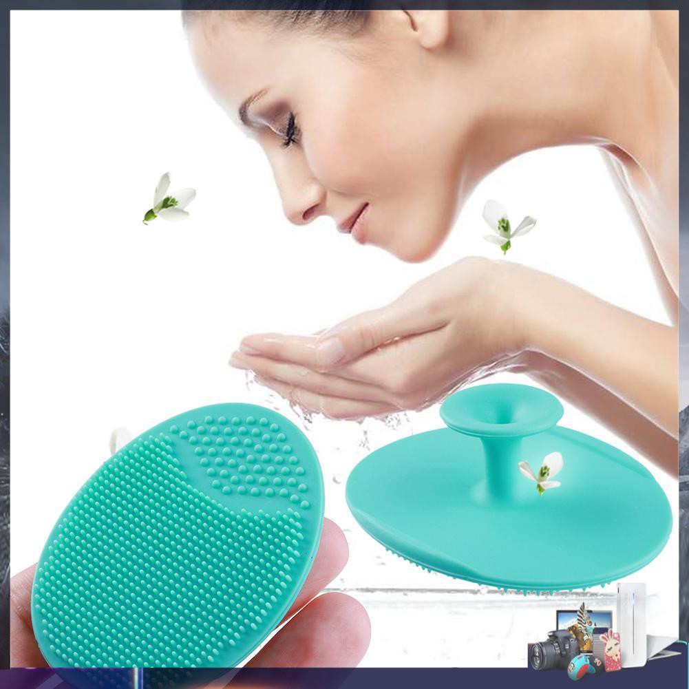 [Hàng mới về] Miếng rửa mặt silicon tẩy tế bào chết / mụn đầu đen giúp chăm sóc da