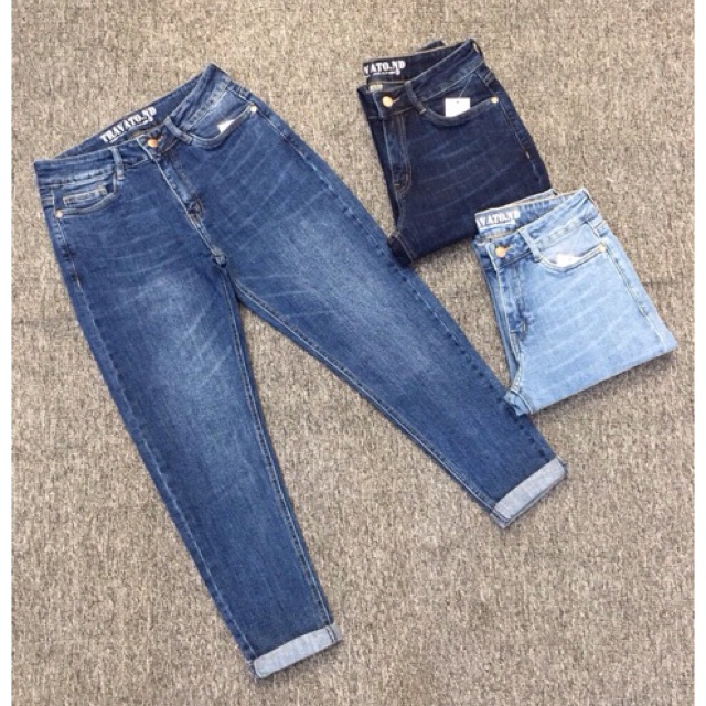 QUẦN JEANS NỮ ĐẸP XUẤT KHẨU- FORM BOYFRIEND BASIC