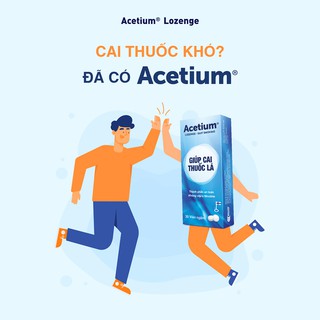 Viên ngậm cai thuốc lá Acetium