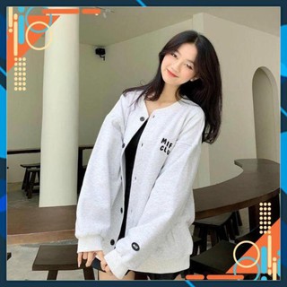 Áo khoác nỉ - áo cardigan nỉ mif club thêu from chuẩn , áo nỉ thời trang .ak