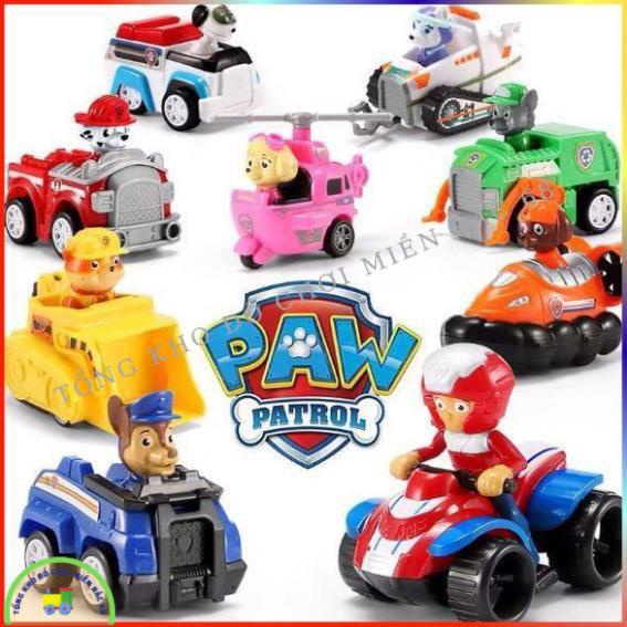 Chó cứu hộ đồ chơi Paw Patrol A8 A9 A11 mô hình 6 con 7 con 8 con 9 con đồ chơi cho các bé TKMB68