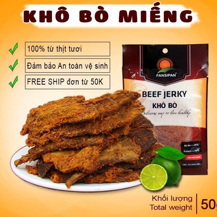 Khô bò miếng mềm đập dập Hồng Ngự, bò khô thật loại 1 hũ 250gr | BigBuy360 - bigbuy360.vn