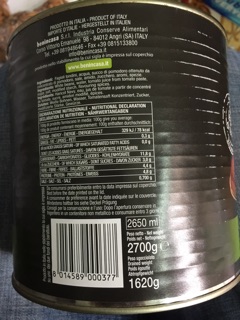 Đậu sốt cà Castello 2.6kg