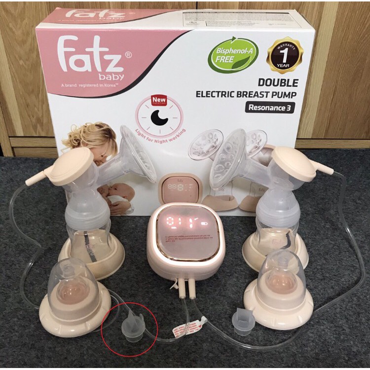 Van chân không Máy hút sữa điện đôi Fatz baby Resonance 3 Fatz FB1160VN - phụ kiện máy hút sữa