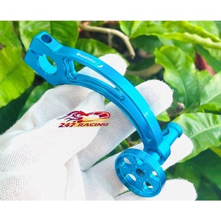 Càng thắng kiểng nhôm cnc xanh lục gắn nhiều loại xe máy sirius exciter wave dream blade rsx