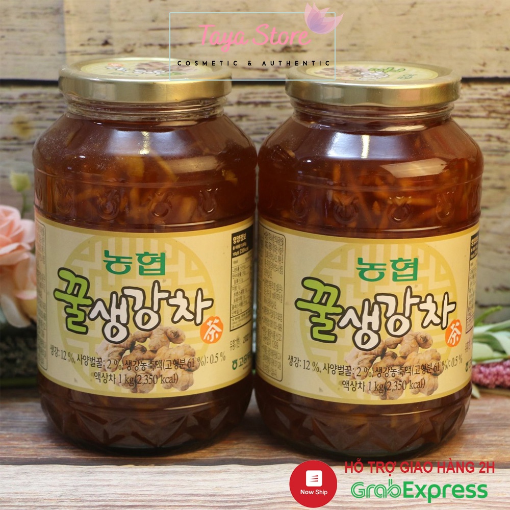 Mật ong gừng Nonghyup Hàn Quốc hũ 1kg