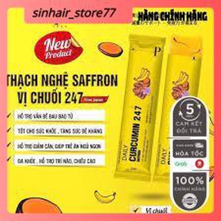 Thạch nghệ Saffron vị chuối _hàng cực hot