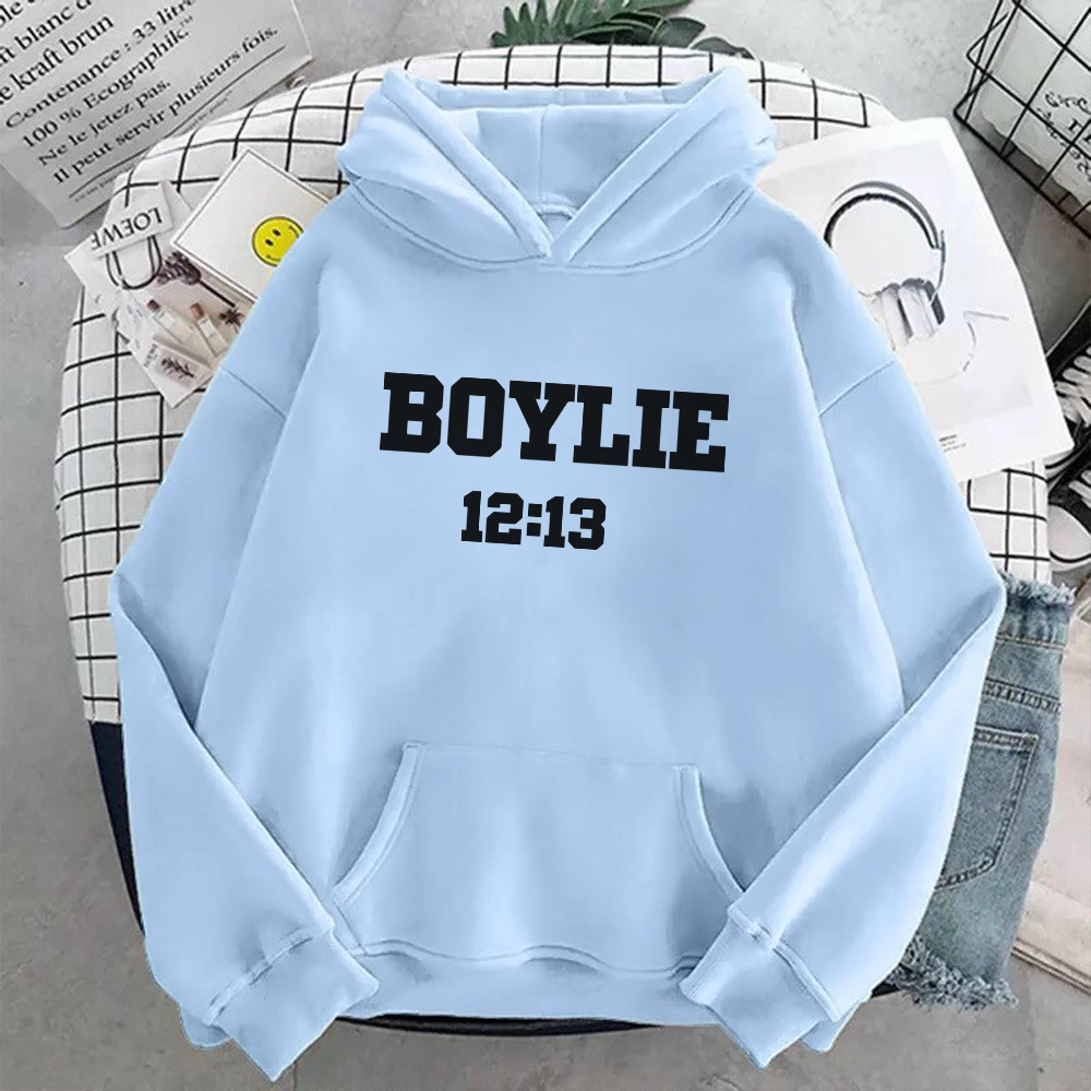 ÁO KHOÁC HOODIE NỈ UNISEX IN BOYLIE CỰC ĐẸP THỜI TRANG BB HOODIE