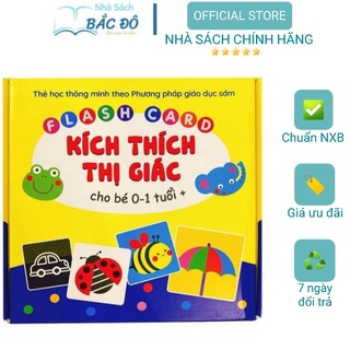 Flash card bộ thẻ kích thích thị giác cho bé 0-1 tuổi theo phương pháp giáo dục sớm