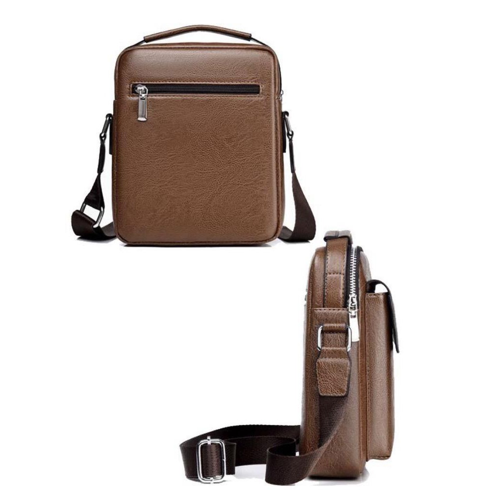 [BẢO HÀNH 1 NĂM] Túi đeo chéo da nam thời trang đựng Ipad, điện thoại, ví, đồ cá nhân KDR-TDC294 | BigBuy360 - bigbuy360.vn