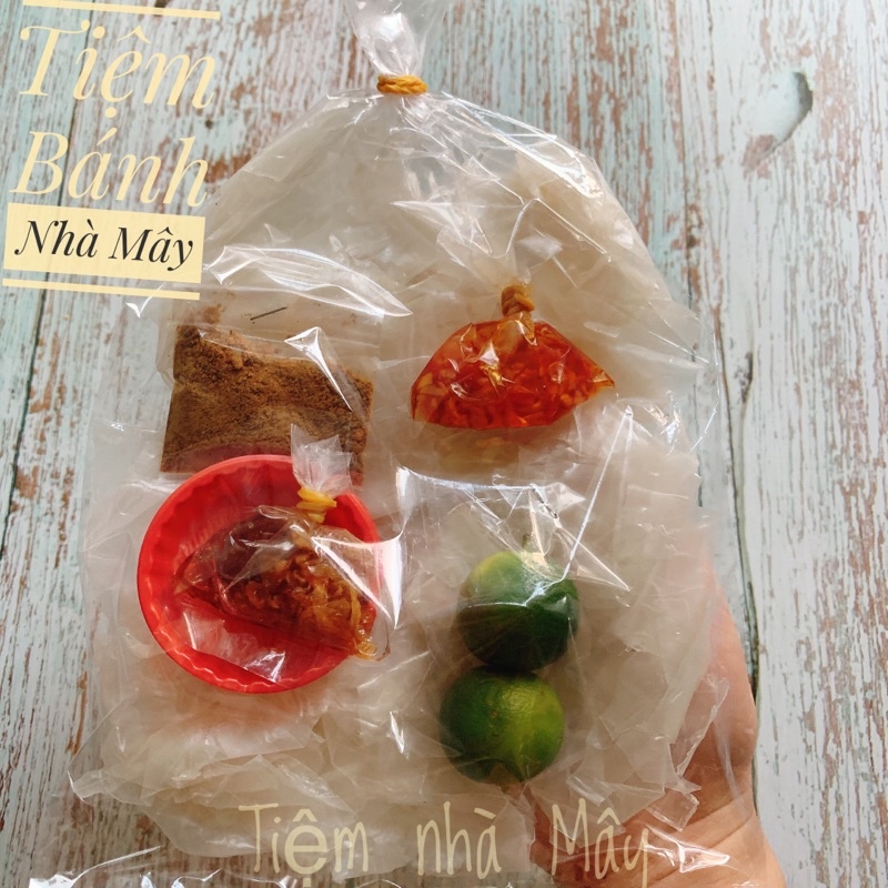 Bánh Tráng Sate Tắc Muối Tôm Tây Ninh - Bánh Tráng Rìa Phơi Sương Dẻo Trộn Muối Tôm Hành Phi Sa Tế Cay Siêu Ngon