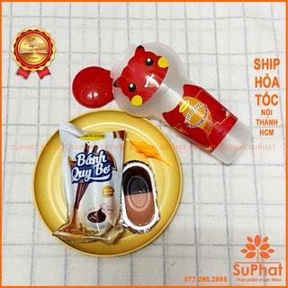 Lốc 10 ly bánh que chấm kem socola Yon Yon siêu ngon