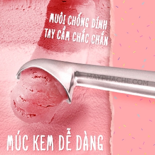 Muôi múc kem gang