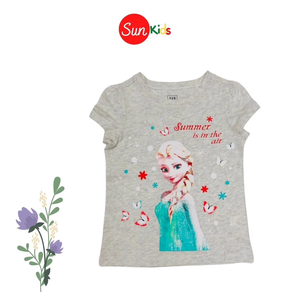 Áo thun cho bé gái, áo phông bé gái chất cotton mềm mát, size 4 - 14 tuổi - SUNKIDS