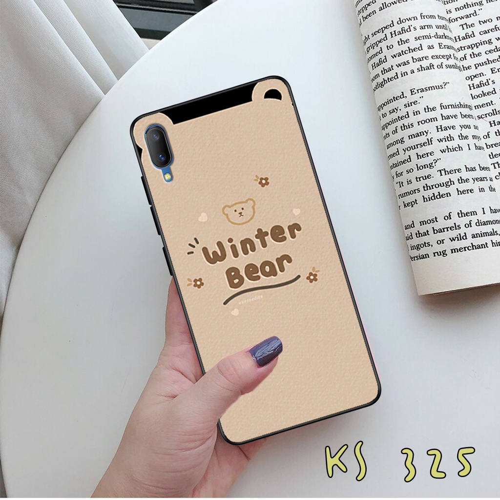 Ốp lưng Vivo V11 - Vivo V11i -  Ốp in hình tai thỏ siêu dễ thương