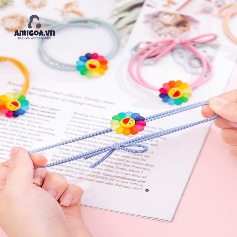 Dây Cột Tóc Hoa Hướng Dương