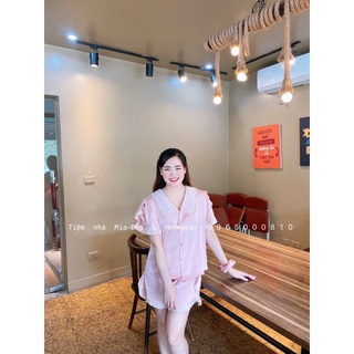 Tiệm nhà Mia- Pyjama lụa cộc bánh bèo