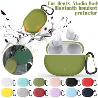 12 Màu Cho Beats-Studio Buds Tai Nghe Bluetooth Vỏ Bảo Vệ Silicon Mềm Chống Rơi Chống Mất Bảo Quản Hộp Bảo Vệ 01