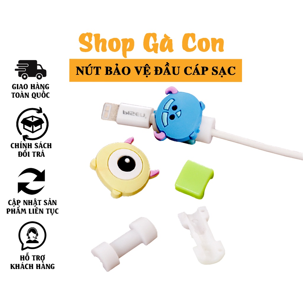 Nút Gắn Bảo Vệ Dây Sạc, Tai Nghe